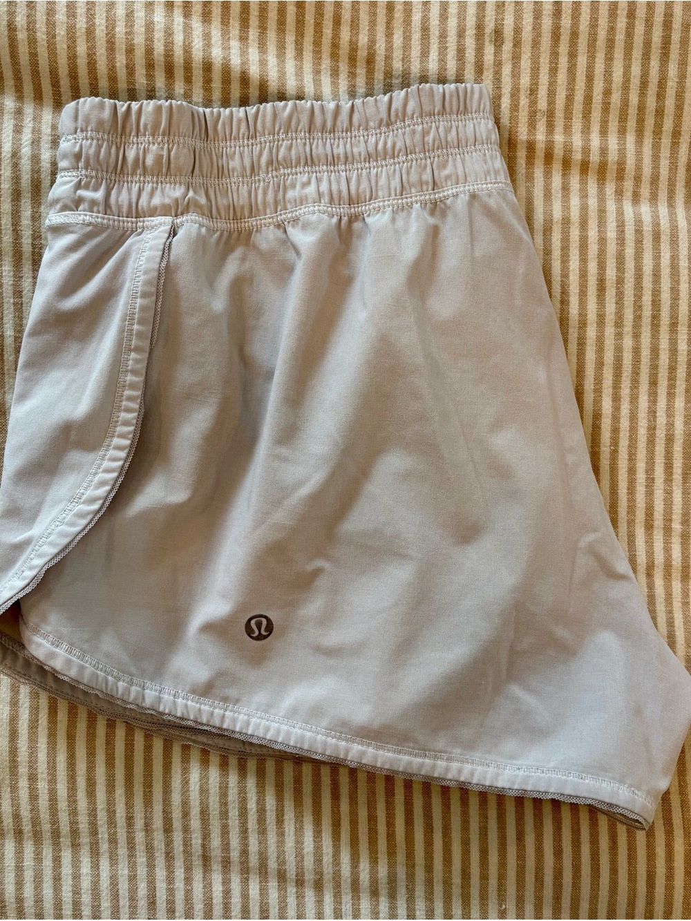 lululemon athletica Light Gray Women's Athletic Shorts